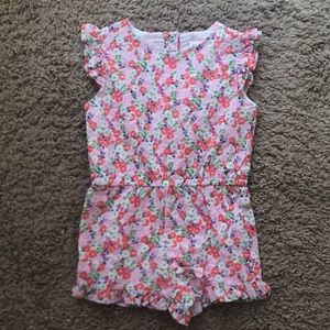 Romper - Gymboree 3T - Flower Print - NWT
